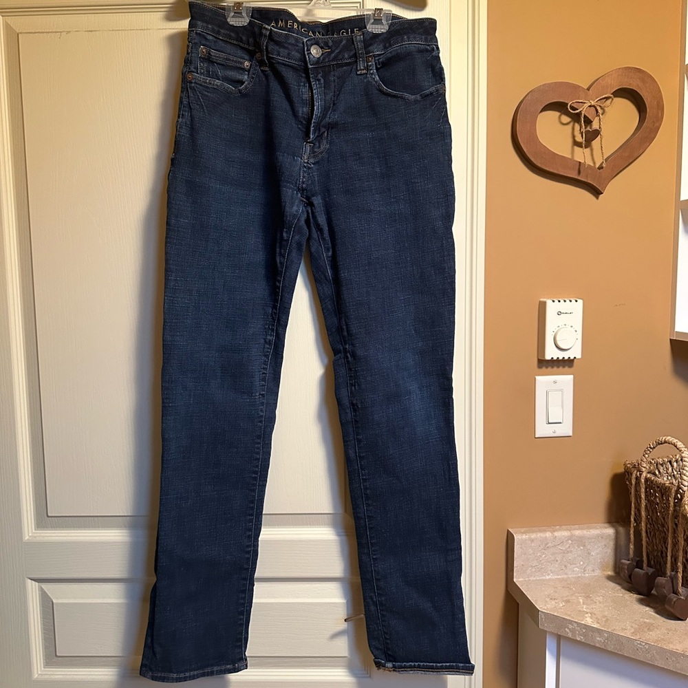 American Eagle Outfitters Men’s Slim Straight Jeans. Size 32W 34L.